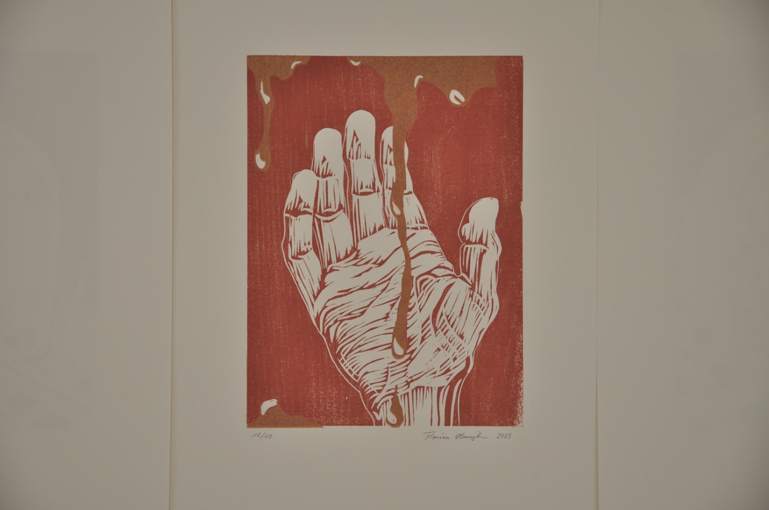 Die Hand - Symbol für den Monat November